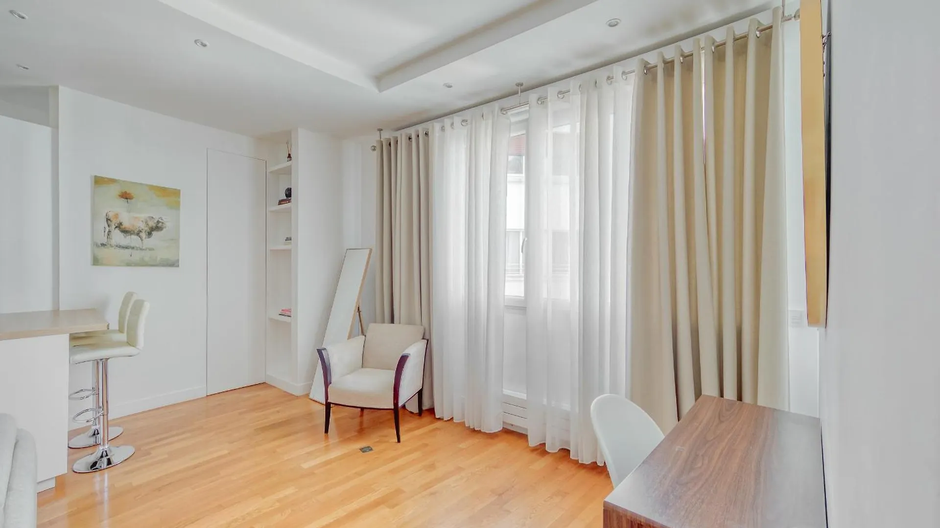 פריז Champs Elysees 1Br Prime Location Renovated